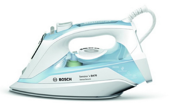 Утюг Bosch TDA7028210, 380 мл, Белый/Голубой photo 